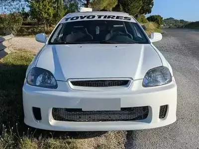 Usata Honda Civic 90 CV (66 kW) 1997 Bianco Berlina