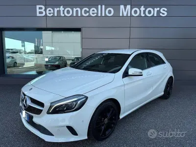 Usata Mercedes A200 136 CV (100 kW) 2018 Bianco Berlina
