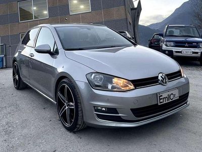 Usata VW Golf VII Highline 105 CV (77 kW) 2013 Grigio Berlina