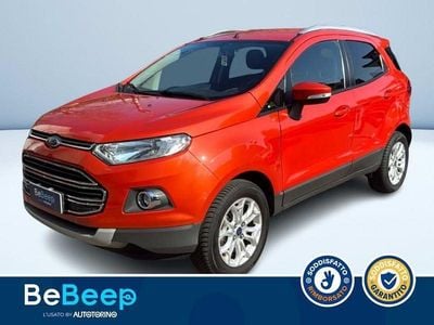 Usata Ford Ecosport Business Edition 125 CV (91 kW) 2017 Rosso metallizzato SUV