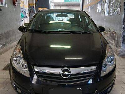 Usata Opel Corsa Club 69 CV (50 kW) 2007 Nero Berlina