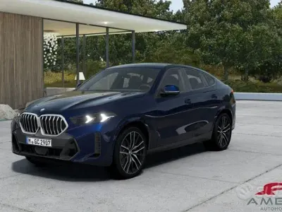 Ny BMW X6 M Sport 333 HK (244 kW) 2026 Blå SUV