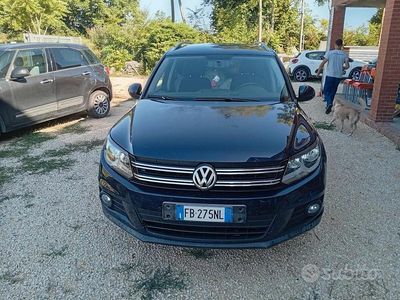 Usata VW Tiguan 125 CV (91 kW) 2013 Blu SUV