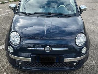 Usata Fiat 500 2009 Blu Cabrio