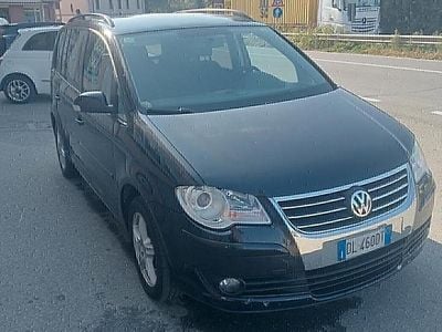 Usata VW Touran Conceptline 105 CV (77 kW) 2008 Nero Monovolume