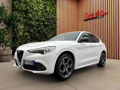 Usata Alfa Romeo Stelvio Ti 210 CV (154 kW) 2022 Bianco pastello SUV