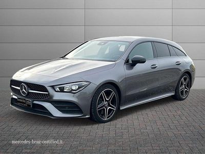 Usata Mercedes CLA200 Shooting Brake Premium 150 CV (110 kW) 2022 Grigio medio metallizzato Station wagon