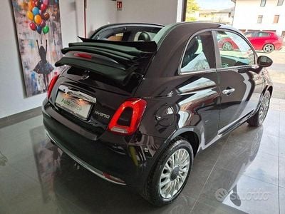 Usata Fiat 500C Lounge 70 CV (51 kW) 2024 Nero Cabrio