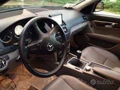 Begagnad Mercedes C220 2008 Blå Kombi