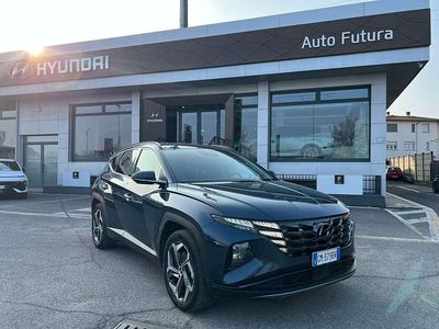 Usata Hyundai Tucson 265 CV (194 kW) 2022 Blu/azzurro SUV