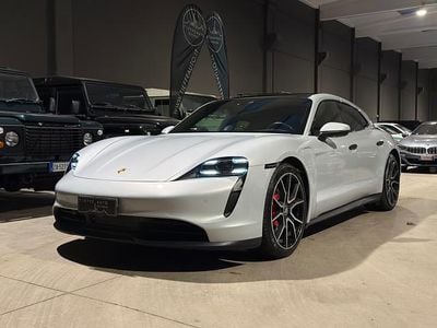 Usata Porsche Taycan 4S Sport Turismo 139 kW (190 CV) 2023 Bianco metallizzato Berlina