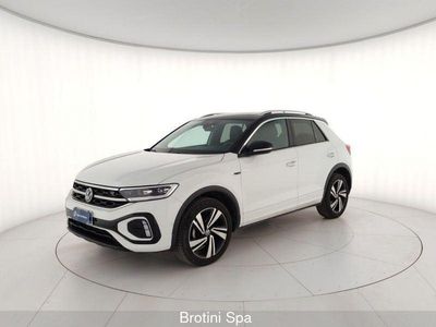 Usata VW T-Roc R-line 150 CV (110 kW) 2022 Bianco SUV