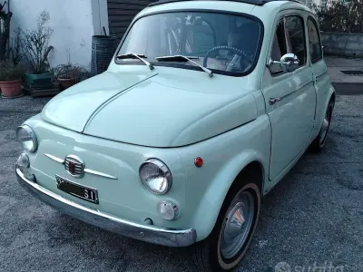 Usata Fiat 500 1960 Verde Utilitaria