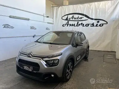 Usata Citroën C3 PureTech 110 CV (80 kW) 2022 Grigio Utilitaria