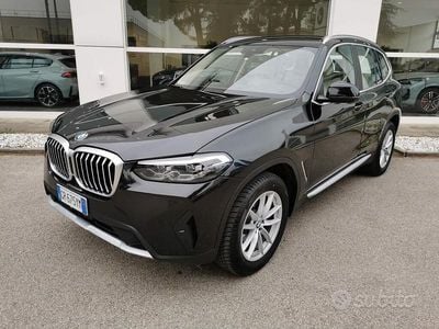 Usata BMW X3 190 CV (139 kW) 2023 Nero SUV