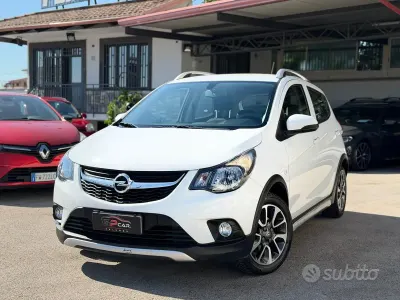 Usata Opel Karl Rocks 73 CV (53 kW) 2017 Bianco Utilitaria