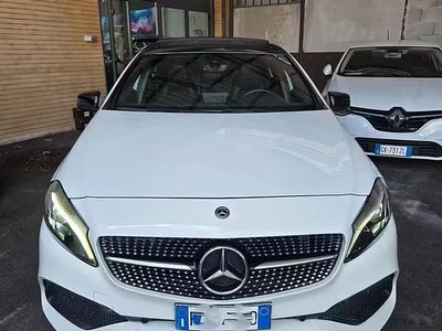Usata Mercedes A180 Premium 109 CV (80 kW) 2018 Bianco Berlina