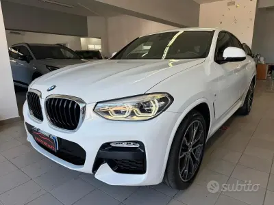 Usata BMW X4 M Sport 231 CV (169 kW) 2019 Bianco SUV