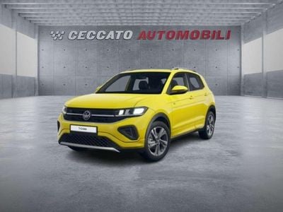 Usado VW T-Cross R-line 116 CV (85 kW) 2024 Gris SUV