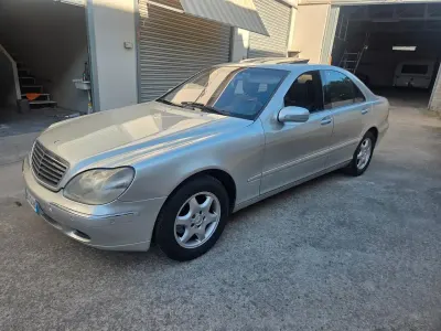 Usata Mercedes S320 224 CV (164 kW) 1999 Argento Berlina