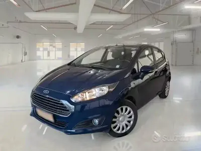 Gebraucht Ford Fiesta Business Edition 75 PS (55 kW) 2016 Blau Kleinwagen