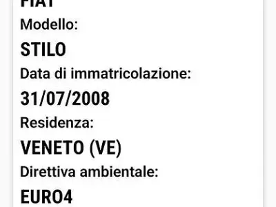 Occasion Fiat Stilo 80 ch (58 kW) 2008 Gris Break