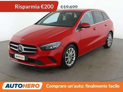 Rosso Usata 2019 Mercedes B180 Progressive Monovolume | 19.499 € (Ottimo prezzo)