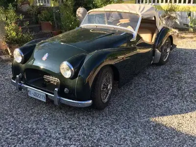Usata Triumph TR2 1950 Verde