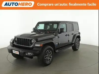 Usata Jeep Wrangler Unlimited Sahara 381 CV (280 kW) 2022 Grigio SUV