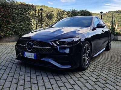 Usata Mercedes C300e Premium Plus 265 CV (194 kW) 2022 Nero Berlina