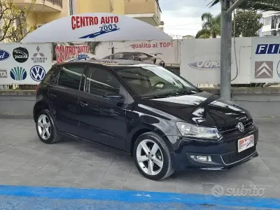 Usata VW Polo Highline 90 CV (66 kW) 2013 Nero Utilitaria