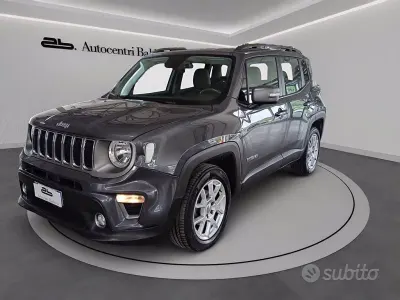 Usata Jeep Renegade Limited 131 CV (96 kW) 2021 Grigio indyum SUV