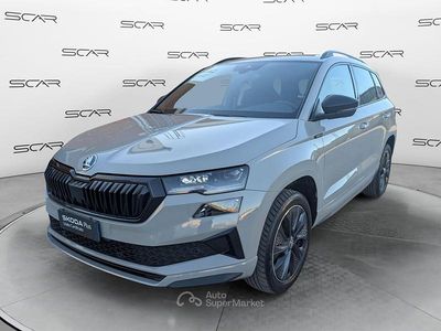 Usata Skoda Karoq SportLine 150 CV (110 kW) 2024 Grigio scuro SUV