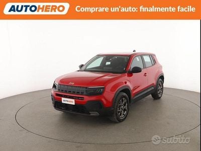 Usata Jeep Avenger Longitude 101 CV (74 kW) 2025 Rosso SUV