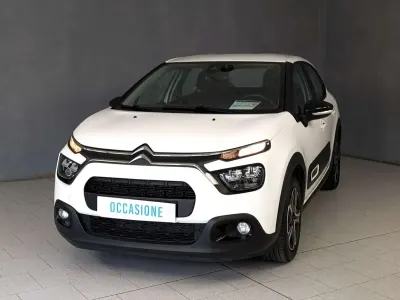 Usata Citroën C3 Feel 100 CV (73 kW) 2021 Bianco Utilitaria
