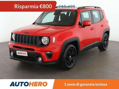 Usata Jeep Renegade Night Eagle 120 CV (88 kW) 2020 Rosso SUV