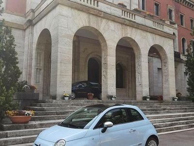 Usata Fiat 500 Lounge 75 CV (55 kW) 2007 Bianco Utilitaria