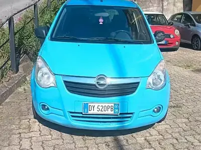Usata Opel Agila Enjoy 86 CV (63 kW) 2010 Blu Utilitaria
