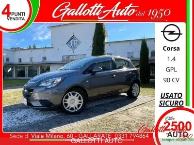 Usata Opel Corsa 90 CV (66 kW) 2017 Grigio Utilitaria