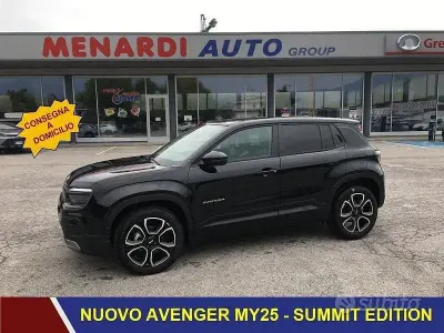 Nuova Jeep Avenger Summit 101 CV (74 kW) 2025 Nero SUV