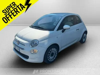 Usata Fiat 500C Lounge 69 CV (50 kW) 2019 Bianco Cabrio