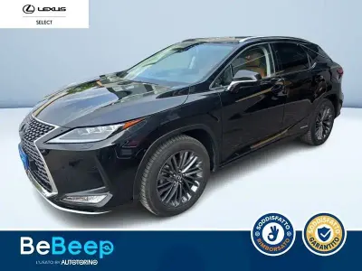 Usata Lexus RX450h Luxury Line 262 CV (192 kW) 2022 Nero metallizzato SUV