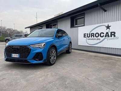 Usata Audi Q3 Sportback S-Line 150 CV (110 kW) 2020 Blu/azzurro SUV