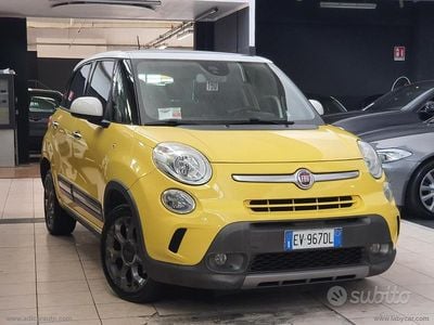 Usata Fiat 500L Trekking 105 CV (77 kW) 2014 Giallo Monovolume