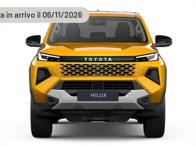 Ny Toyota HiLux 204 HK (150 kW) 2026 Silver Pickup