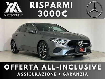 Nuova Mercedes A180 Advanced 116 CV (85 kW) 2025 Grigio selenite Berlina