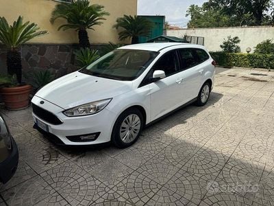 Usata Ford Focus Titanium 95 CV (69 kW) 2016 Bianco Berlina