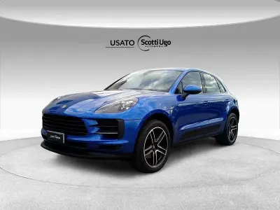 Usata Porsche Macan 245 CV (180 kW) 2020 Blu SUV
