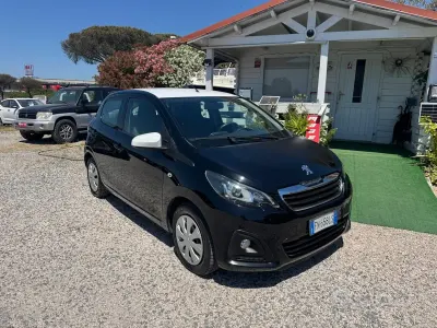 Usata Peugeot 108 Allure 69 CV (50 kW) 2018 Nero Berlina