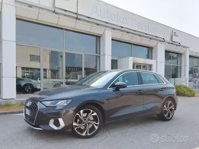 Usata Audi A3 Business 150 CV (110 kW) 2021 Grigio Berlina